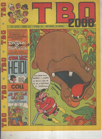 TBO 2000 numero 2173 (numerado 1 en trasera)