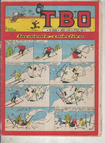 TBO 2000 numero 2465 (numerado 1 en trasera)