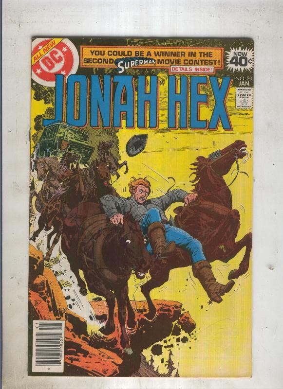 Jonah Hex 1977 Numero 20