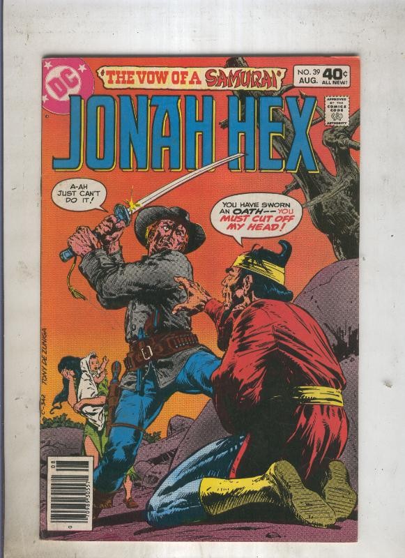 Jonah Hex 1977 Numero 39