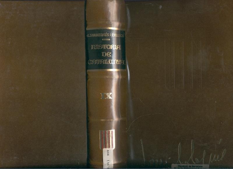 Historia de Catalunya  Volumen IX