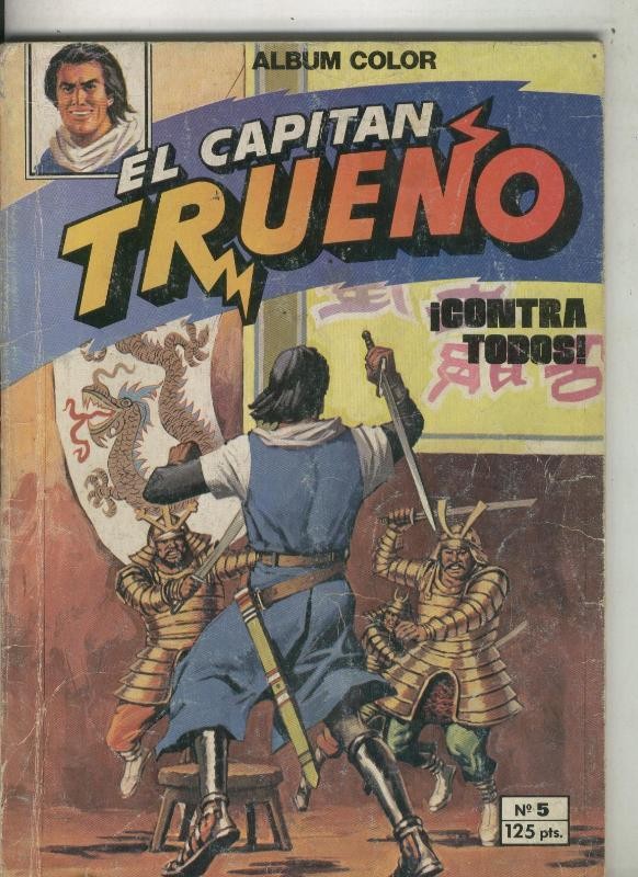 El Capitan Trueno album color numero 05 (algo aviejado)