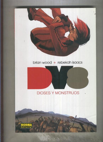 DV8: Dioses y monstruos (cubierta con marca dobles en angulo inferior)