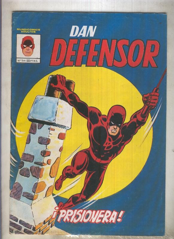 Dan Defensor (Daredevil) de Mundicomics numero 1 (numerado 3 en trasera)