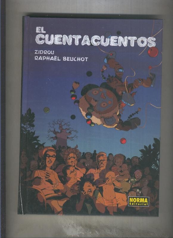 Nomadas numero 59: El cuentacuentos (rajado parte cubierta lado inferior lado lomo)