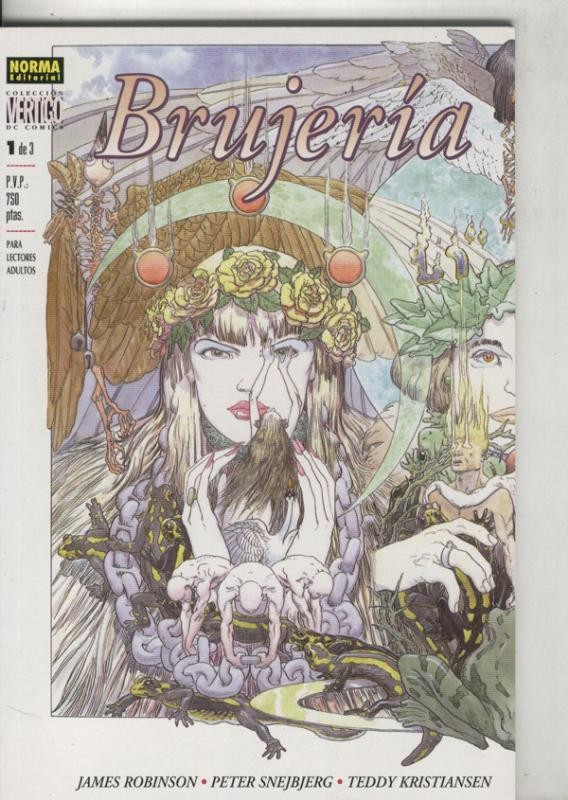 Coleccion Vertigo numero 088. Brujeria numero 1