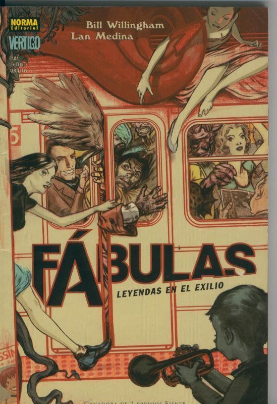 Coleccion Vertigo numero 237: Fabulas: Leyendas en el exilio