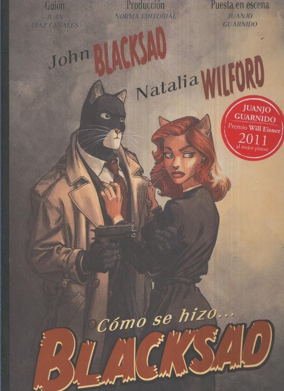 Como se hizo Blacksad (primera edicion)