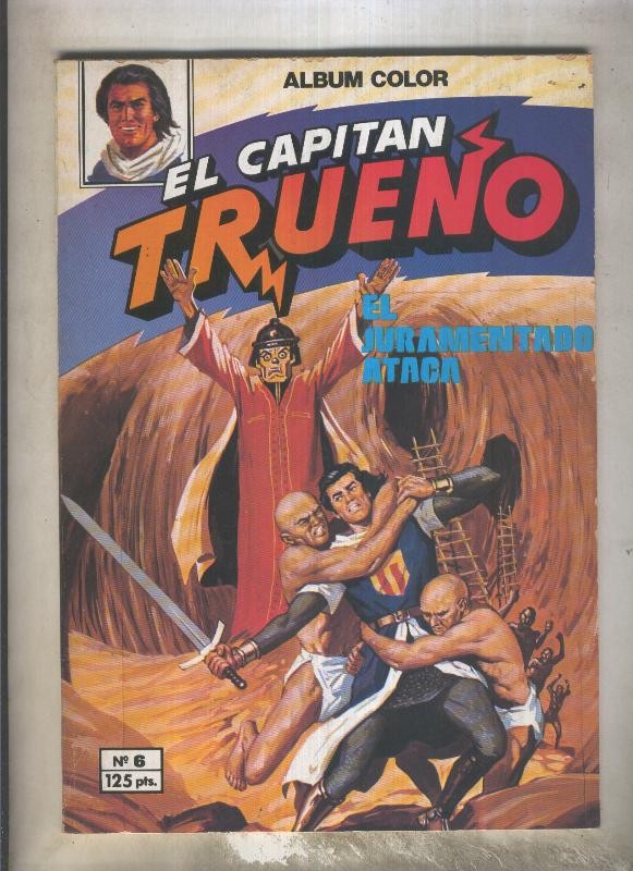 El Capitan Trueno album color numero 06: El juramentado ataca