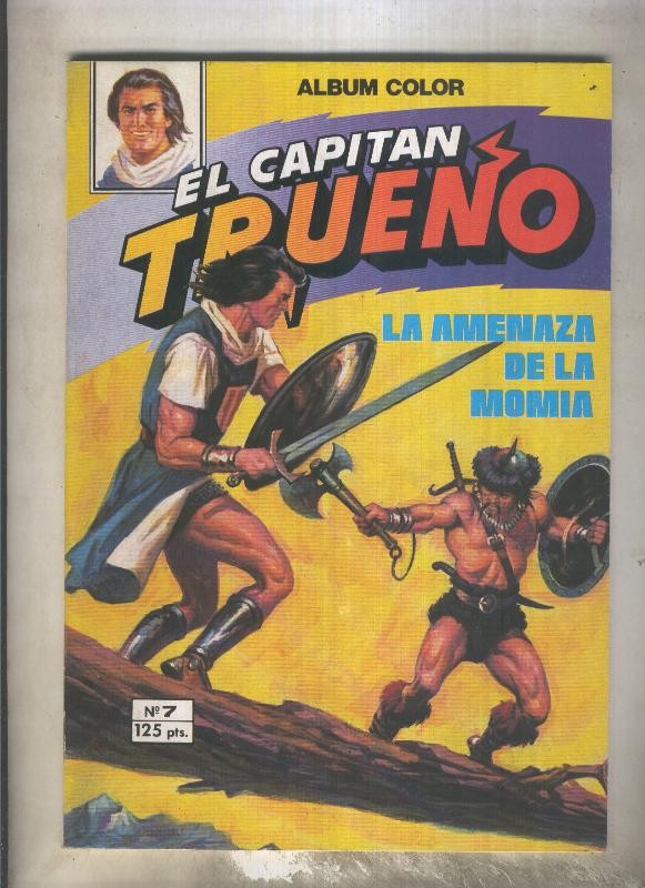 El Capitan Trueno album color numero 07: La amenaza de la momia