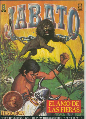 Jabato color primera edicion numero 004:El amo de las fieras