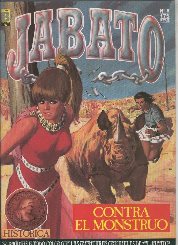 Jabato color primera edicion numero 008: Contra el monstruo