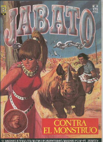 Jabato color primera edicion numero 008: Contra el monstruo