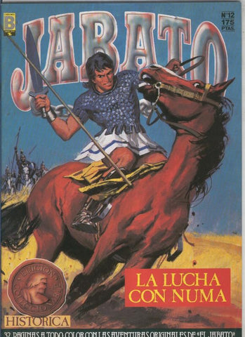 Jabato color primera edicion numero 012:La lucha contra Numa