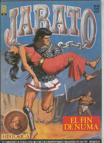 Jabato color primera edicion numero 014:El fin de Numa