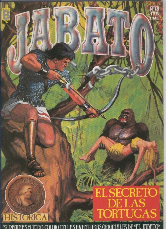 Jabato color primera edicion numero 018:El secreto de las tortugas