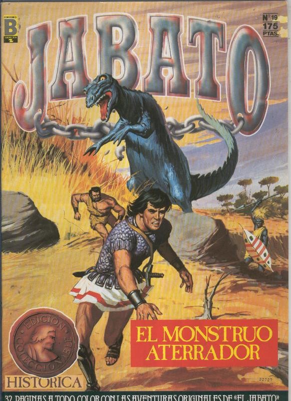 Jabato color primera edicion numero 019:El monstruo aterrador