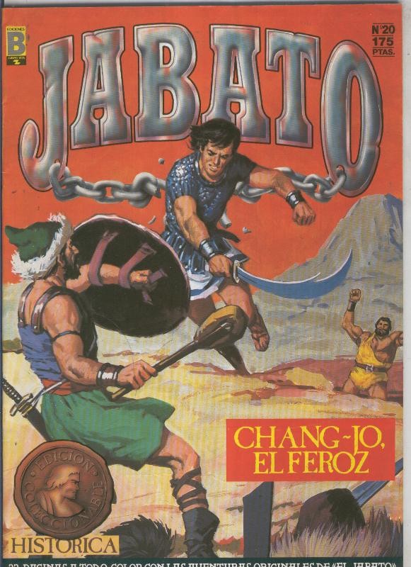 Jabato color primera edicion numero 020:Chang jo, el feroz