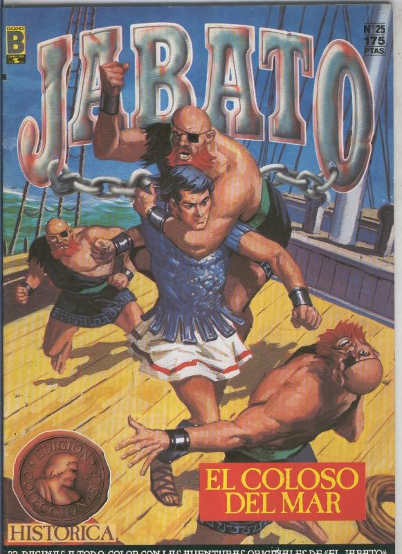Jabato color primera edicion numero 025:El coloso del mar