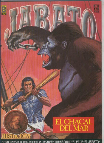 Jabato color primera edicion numero 029:El chacal del mar