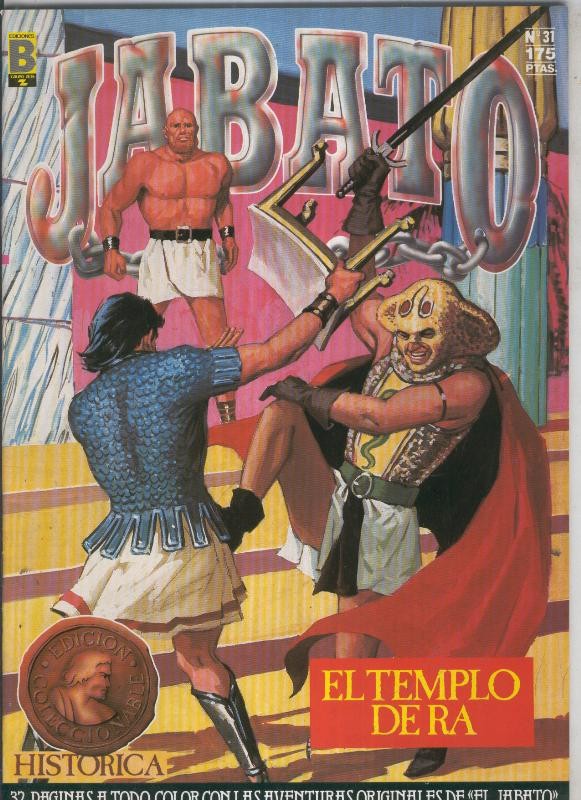 Jabato color primera edicion numero 031:El templo de Ra
