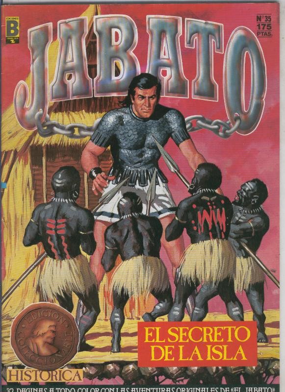 Jabato color primera edicion numero 035:El secreto de la isla