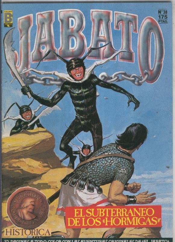 Jabato color primera edicion numero 038:El subterraneo de los hormigas