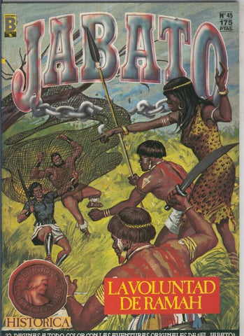Jabato color primera edicion numero 045:La voluntad de Ramah