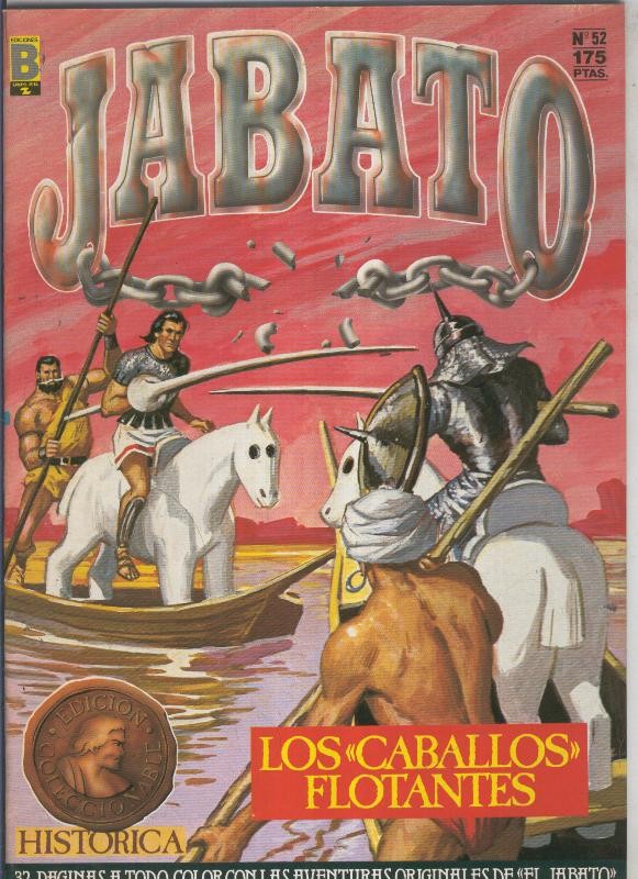 Jabato color primera edicion numero 052:Los caballos flotantes
