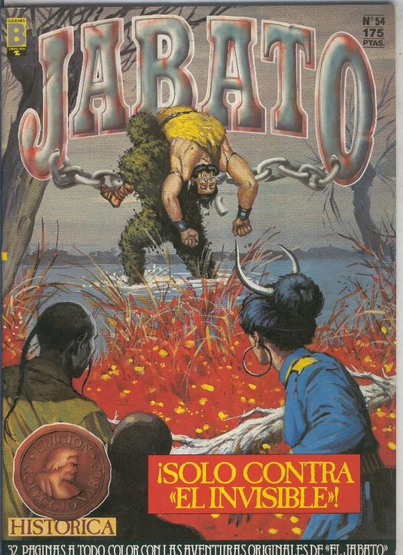 Jabato color primera edicion numero 054:Solo contra el invisible