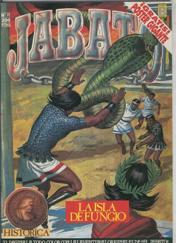 Jabato color primera edicion numero 071:La isla de Fungio