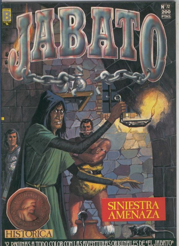 Jabato color primera edicion numero 072:Siniestra amenaza