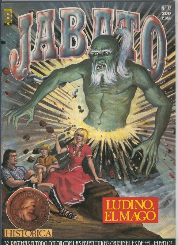 Jabato color primera edicion numero 077:Ludino, el mago