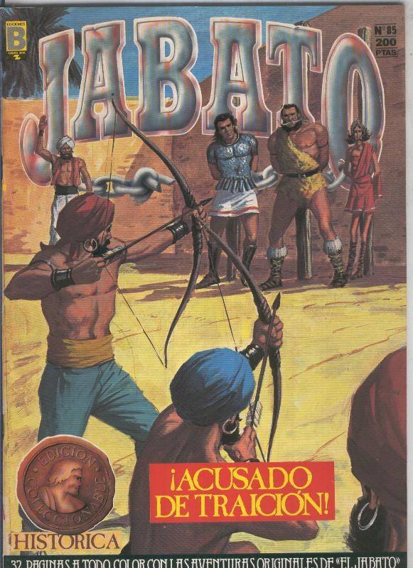 Jabato color primera edicion numero 085:Acusado de traicion