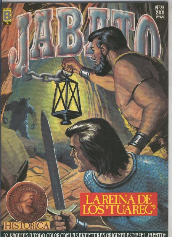 Jabato color primera edicion numero 086:La reina de Los Tuareg
