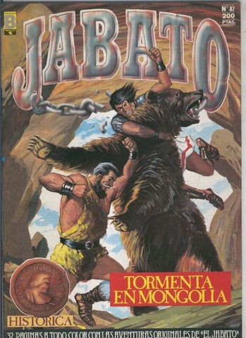 Jabato color primera edicion numero 087:Tormenta en Mongolia