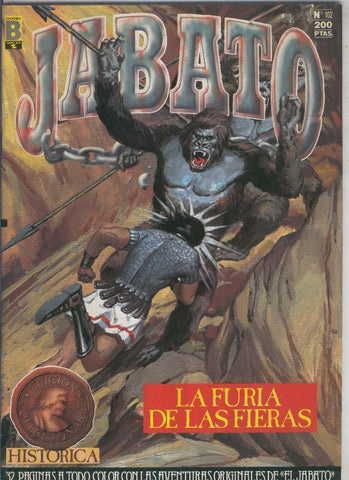 Jabato color primera edicion numero 102:La furia de las fieras