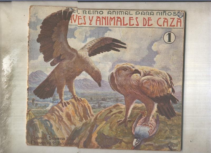 El reino animal para niños numero 01: Aves y animales de caza