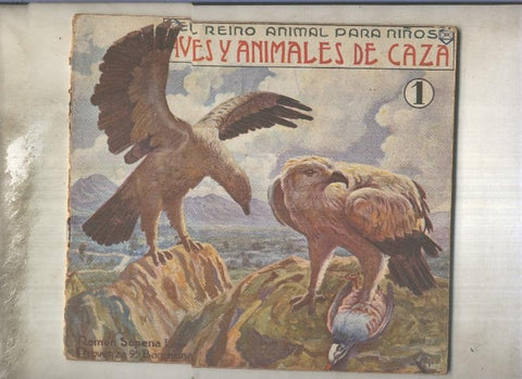 El reino animal para niños numero 01: Aves y animales de caza