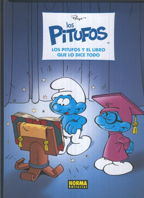 Los Pitufos numero 27: Los pitufos y el libro que lo dice todo