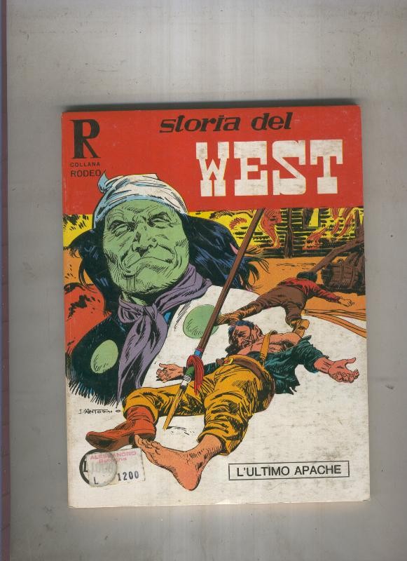 Storia del West numero 154: Lultimo apache