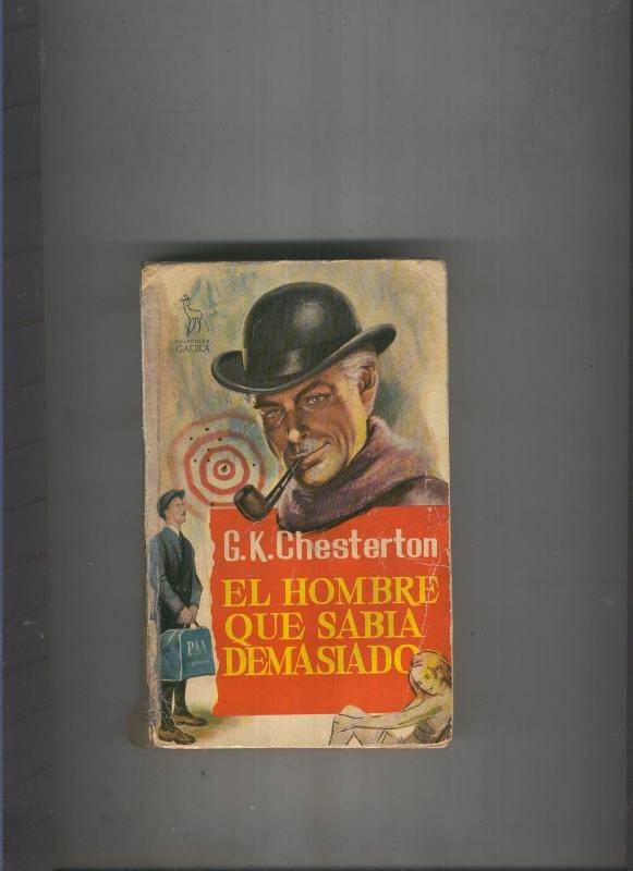 El hombre que sabia demasiado ( mal estado )