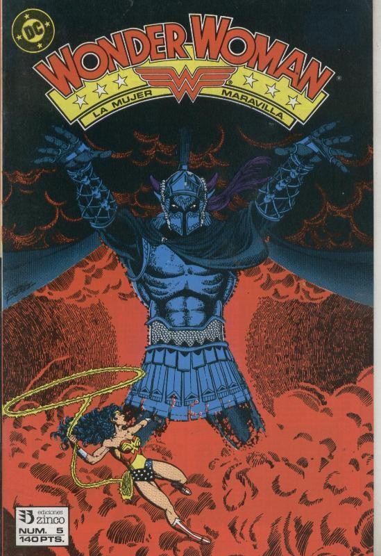 Wonder Woman numero 05 (numerado 6 en interior cubierta)