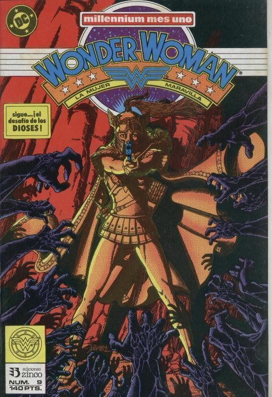 Wonder Woman numero 09 (numerado 3 en interior cubierta)