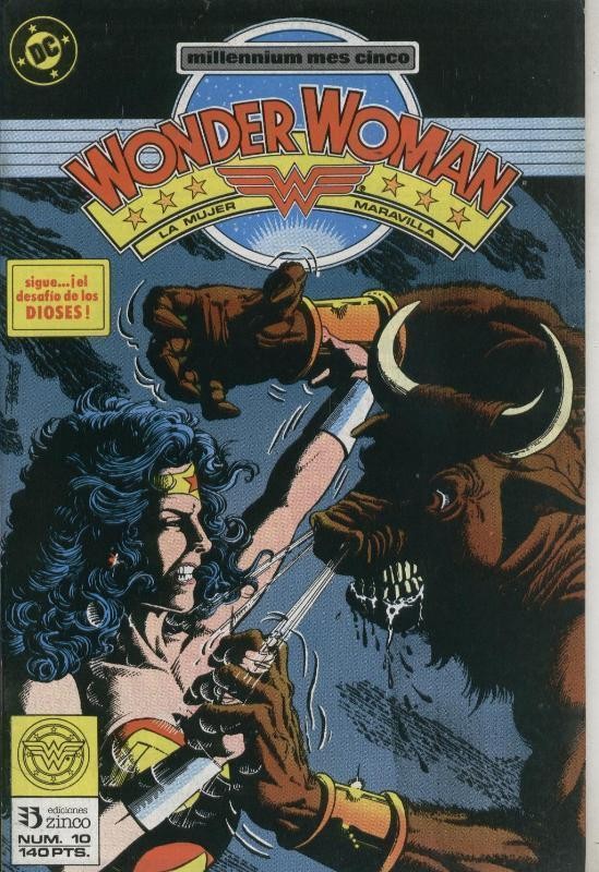 Wonder Woman numero 10 (numerado 2 en interior cubierta)