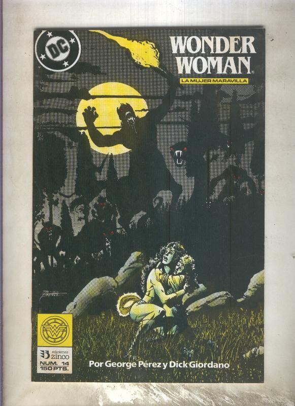 Wonder Woman numero 14 (numerado 4 en interior cubierta)