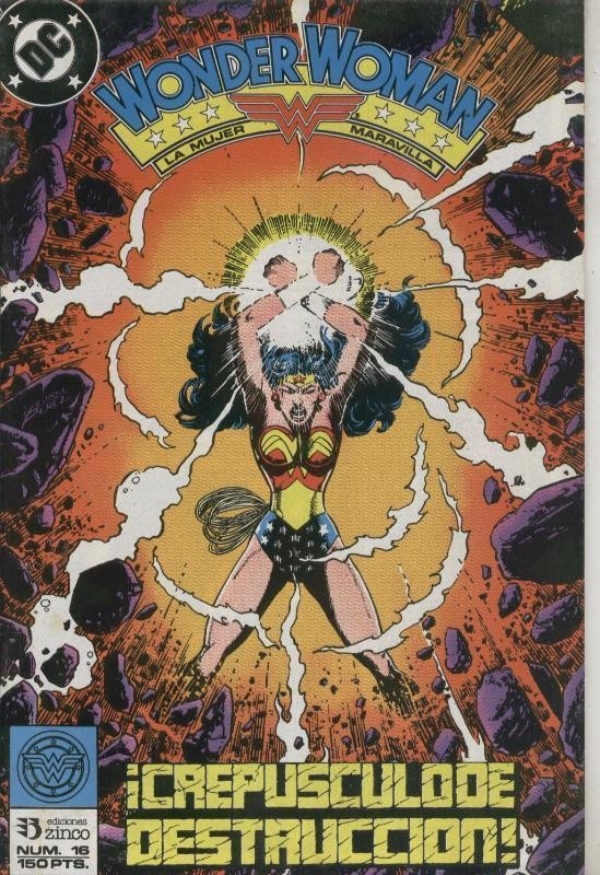 Wonder Woman numero 16 (numerado 3 en interior cubierta)