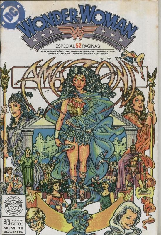 Wonder Woman numero 18 (numerado 2 en interior cubierta)