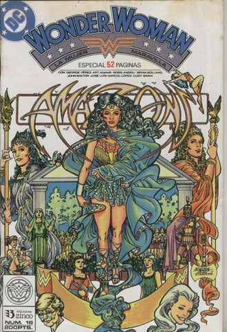 Wonder Woman numero 18 (numerado 2 en interior cubierta)
