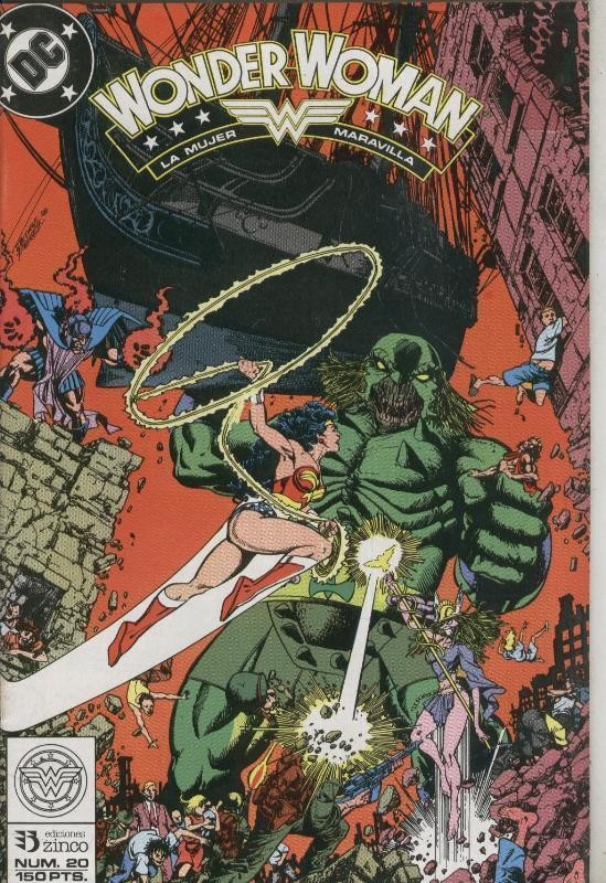 Wonder Woman numero 20 (numerado 4 en interior cubierta)
